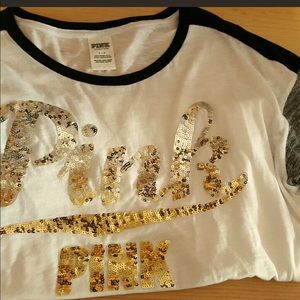 Pink Bling Short sleeve top